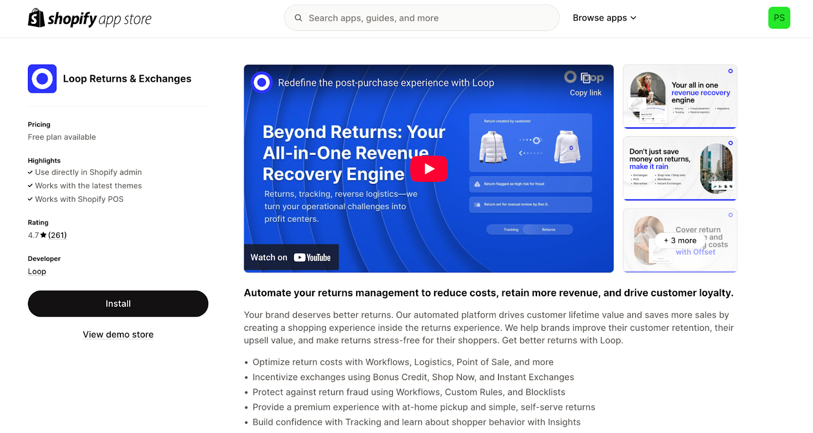 Loop Returns & Exchanges