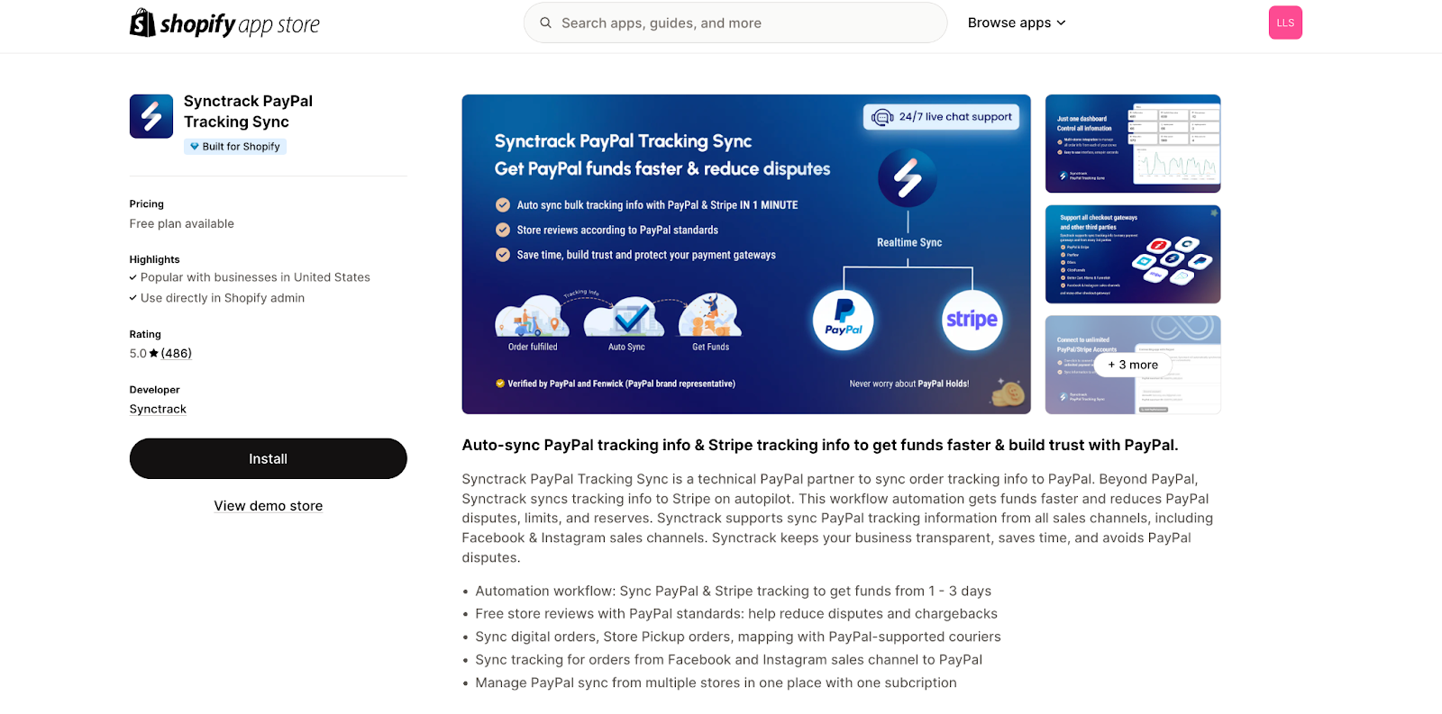 How to prevent Shopify Chargeback with Synctrack