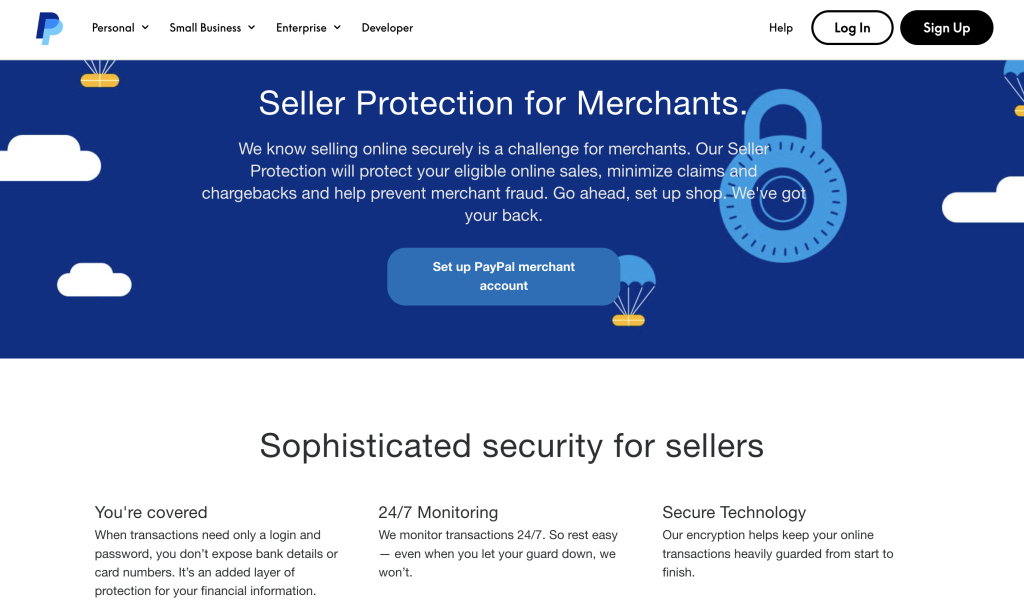 Use PayPal’s Security Features